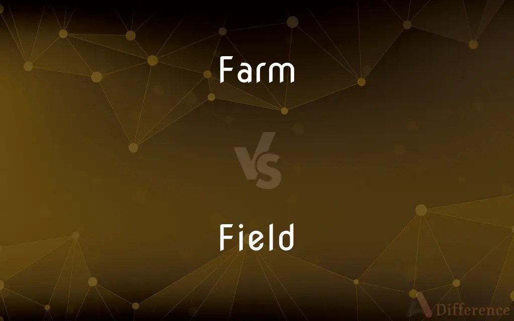 Farm vs. Field — What’s the Difference?
