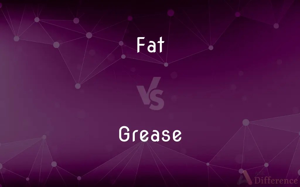 Fat vs. Grease — What’s the Difference?