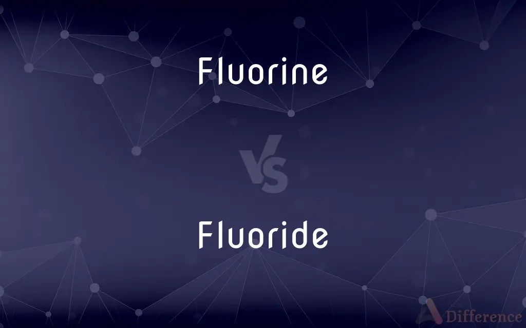Fluorine vs. Fluoride — What’s the Difference?