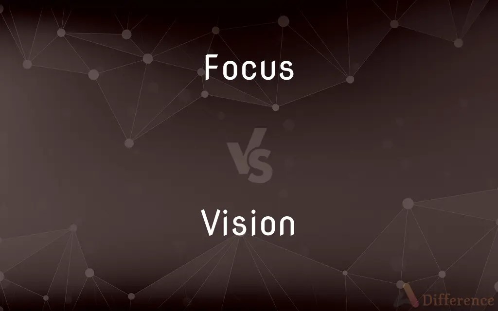 Focus vs. Vision — What’s the Difference?