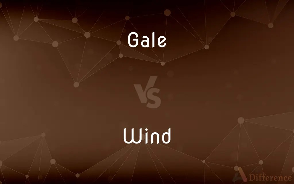 Gale vs. Wind — What’s the Difference?