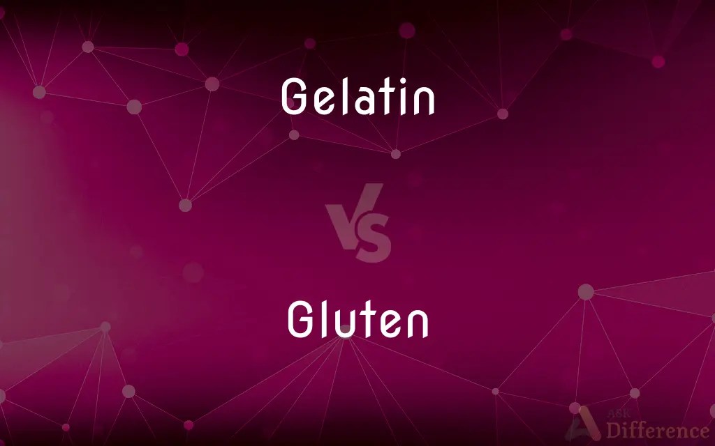 Gelatin vs. Gluten — What’s the Difference?