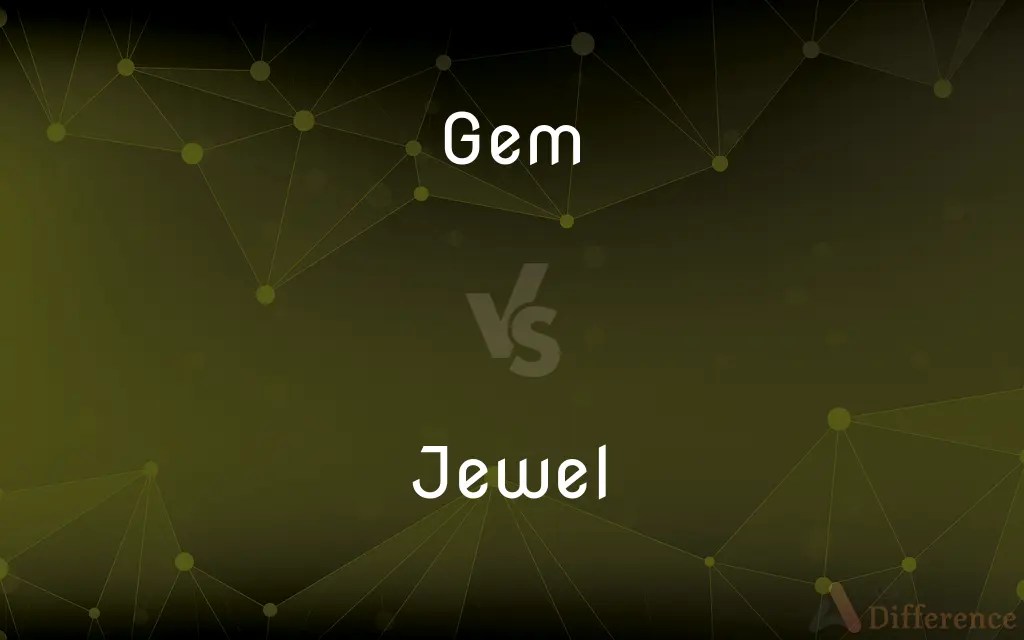 Gem vs. Jewel — What’s the Difference?