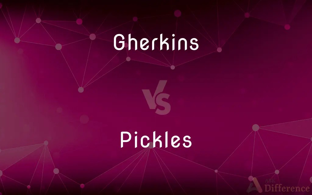 Gherkins vs. Pickles — What’s the Difference?