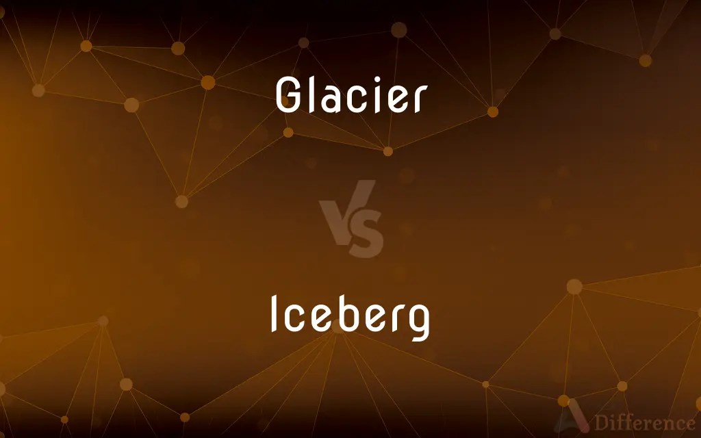 Glacier vs. Iceberg — What’s the Difference?