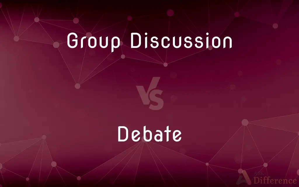 Group Discussion vs. Debate — What’s the Difference?
