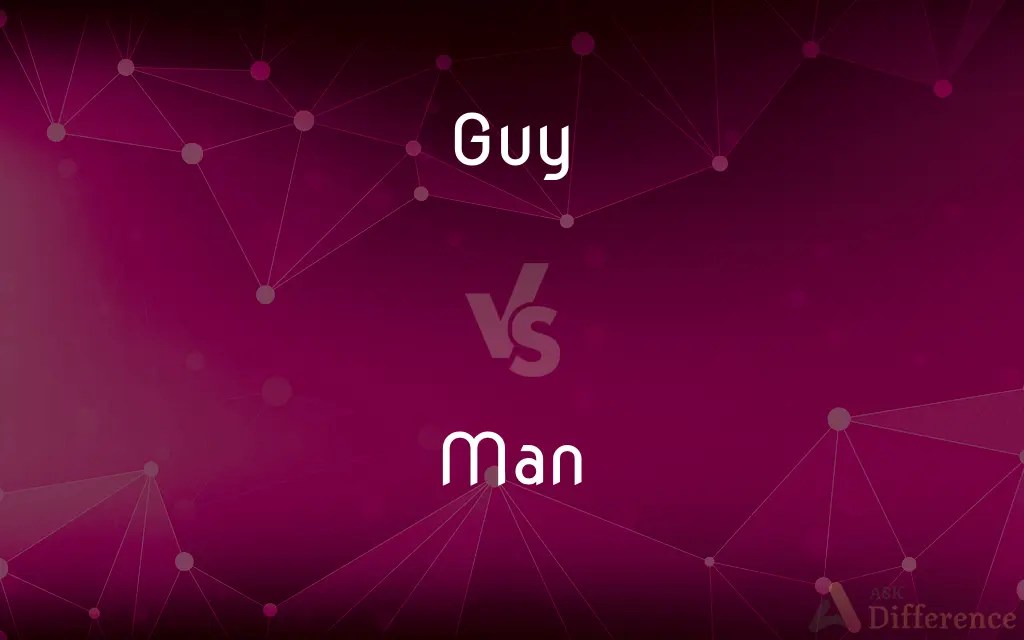 Guy vs. Man — What’s the Difference?