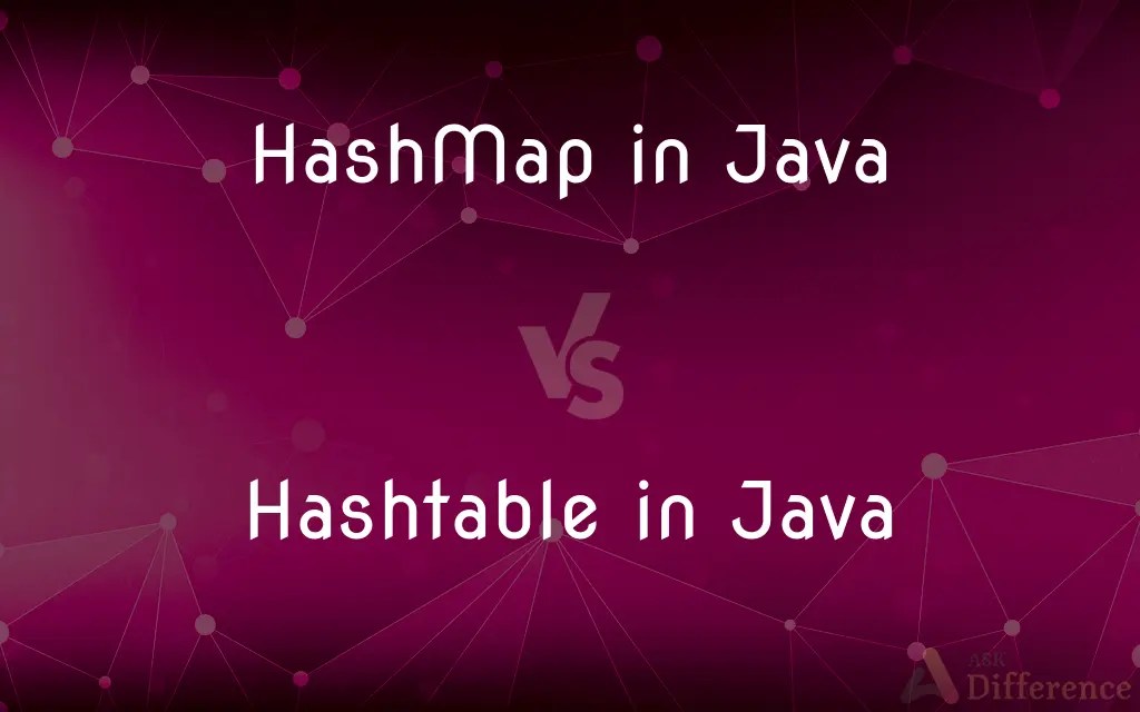 HashMap in Java vs. Hashtable in Java — What’s the Difference?