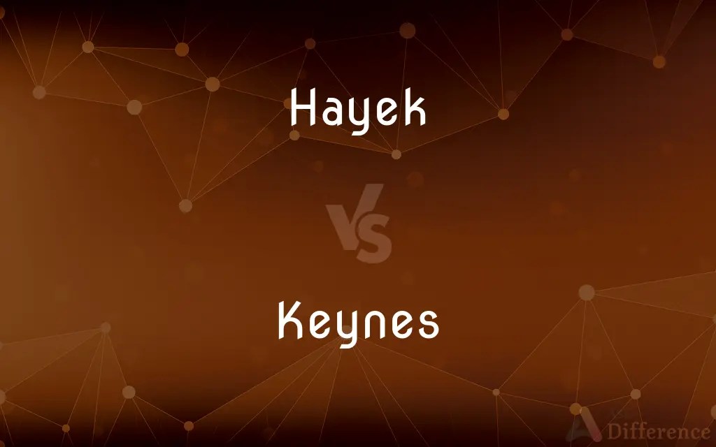 Hayek vs. Keynes — What’s the Difference?