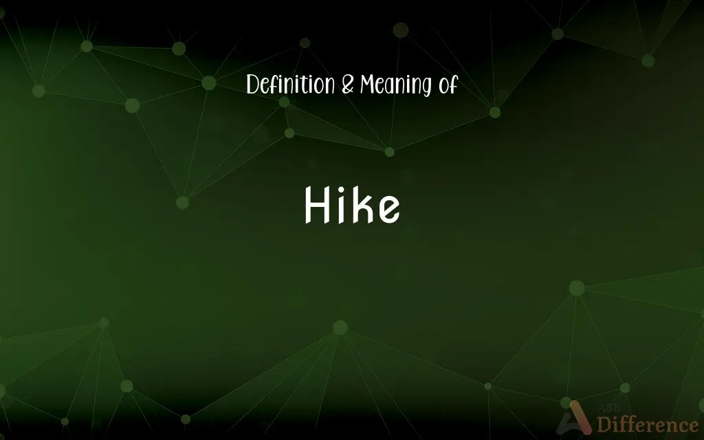 Hike Definition and Meaning