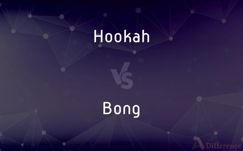 Hookah vs. Bong — What’s the Difference?