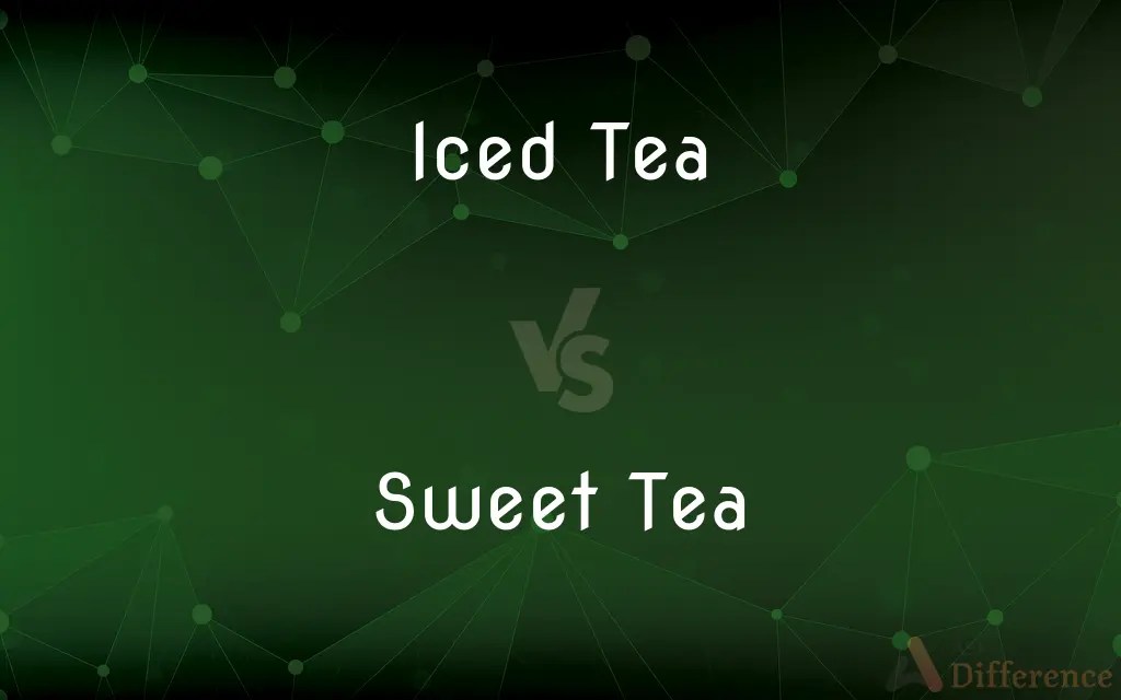 Iced Tea vs. Sweet Tea — What’s the Difference?