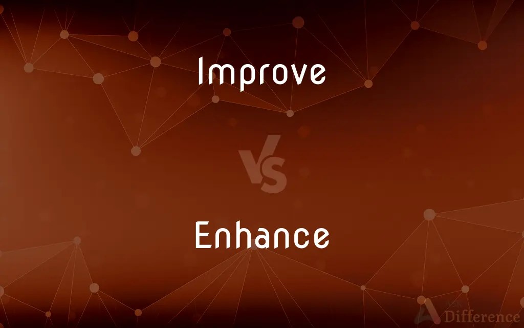 Improve vs. Enhance — What’s the Difference?