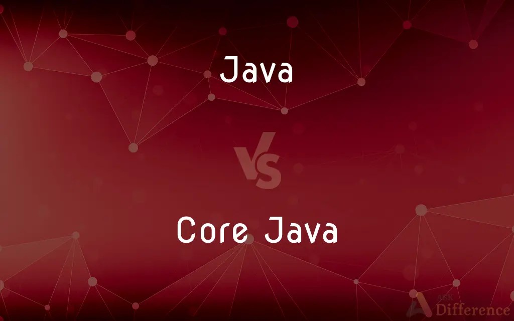 Java vs. Core Java — What’s the Difference?