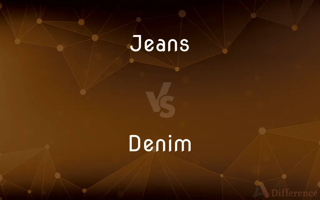 Jeans vs. Denim — What’s the Difference?
