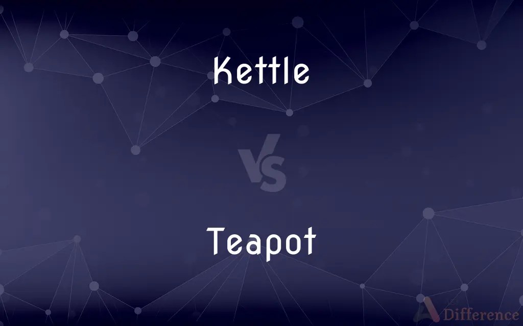 Kettle vs. Teapot — What’s the Difference?