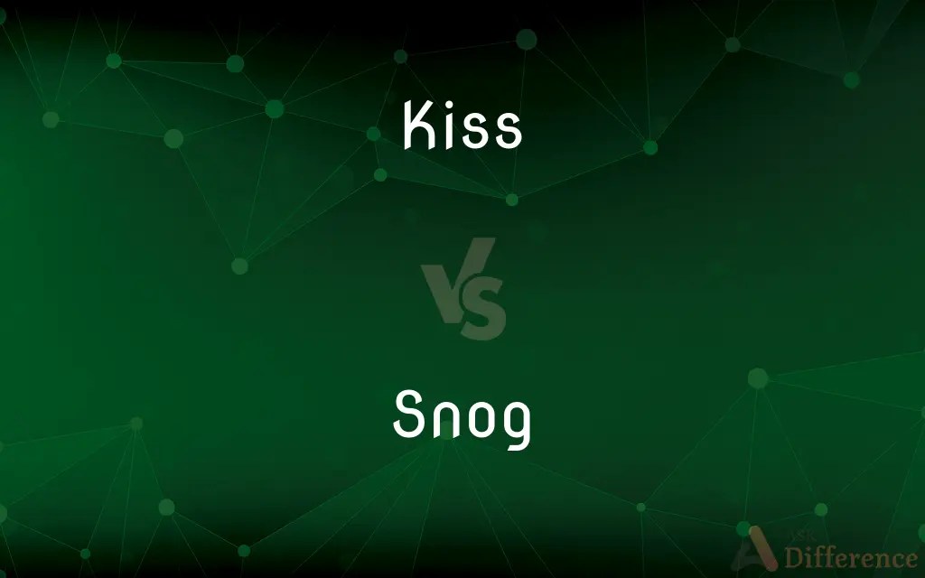 Kiss vs. Snog — What’s the Difference?
