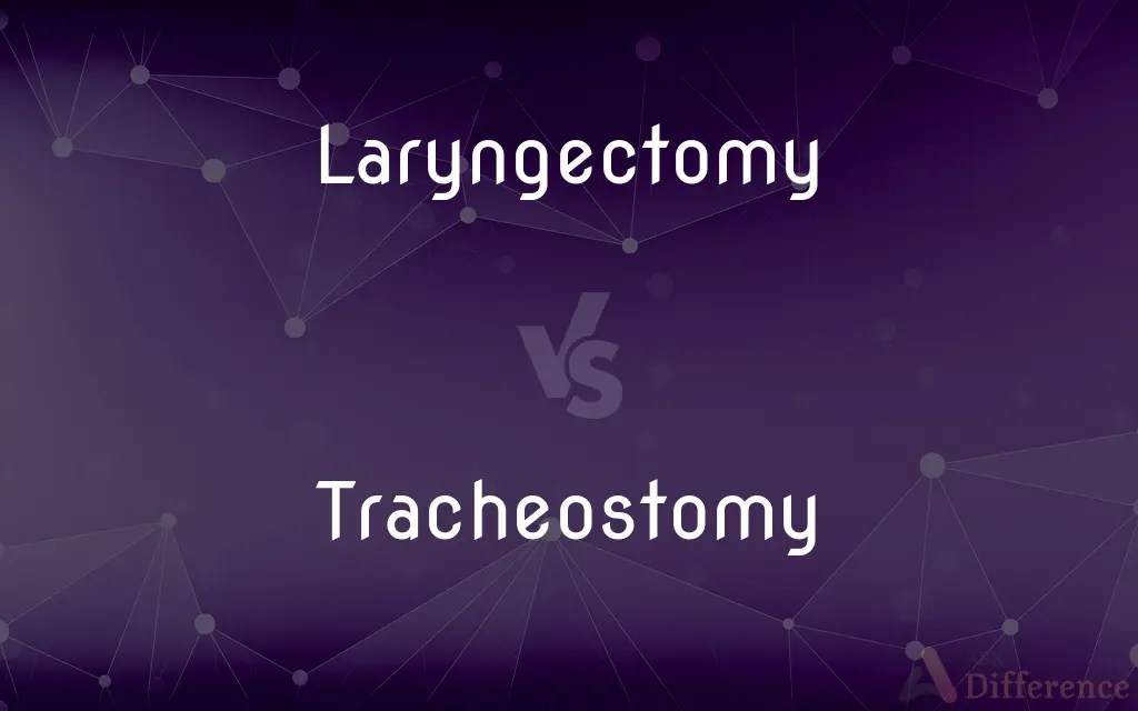Laryngectomy vs. Tracheostomy — What’s the Difference?