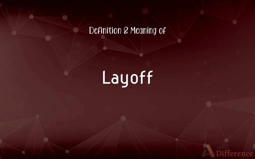 Layoff Definition and Meaning