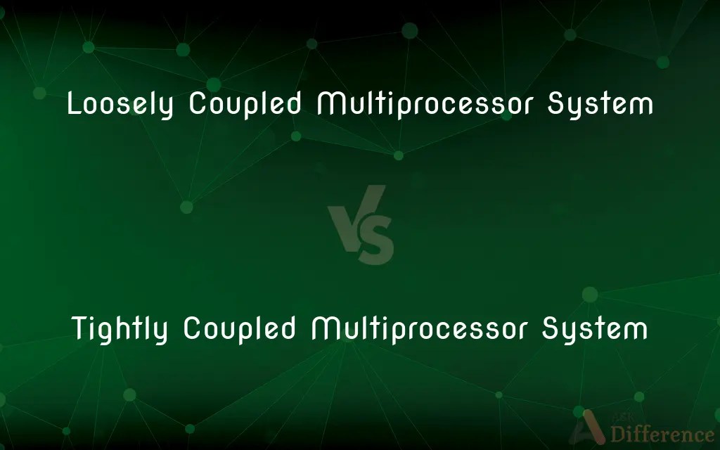 Loosely Coupled Multiprocessor System vs. Tightly Coupled