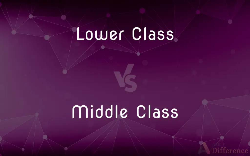 Lower Class vs. Middle Class — What’s the Difference?