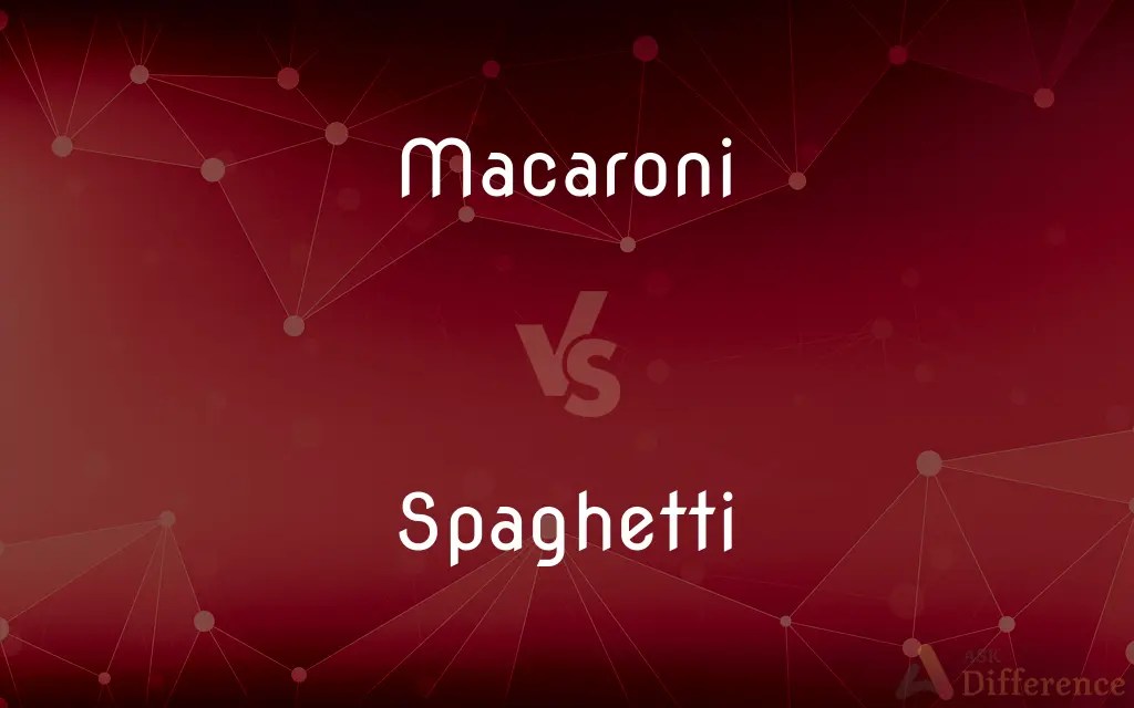 Macaroni vs. Spaghetti — What’s the Difference?