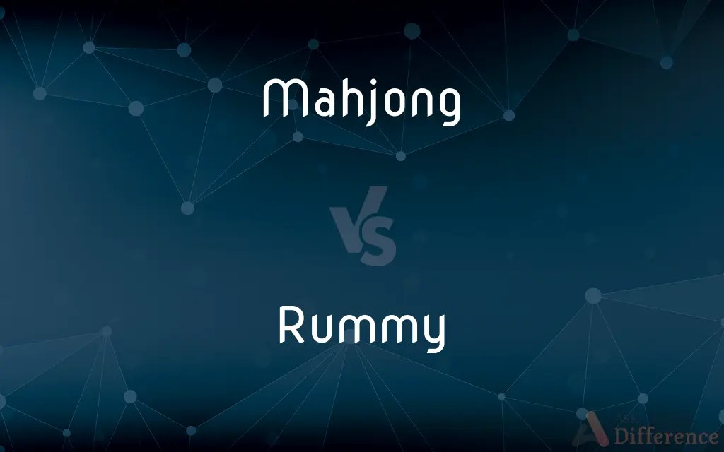 Mahjong vs. Rummy — What’s the Difference?