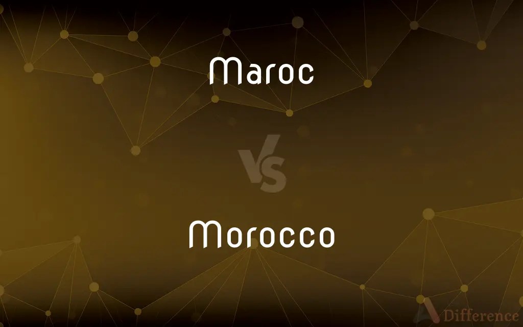 Maroc vs. Morocco — What’s the Difference?
