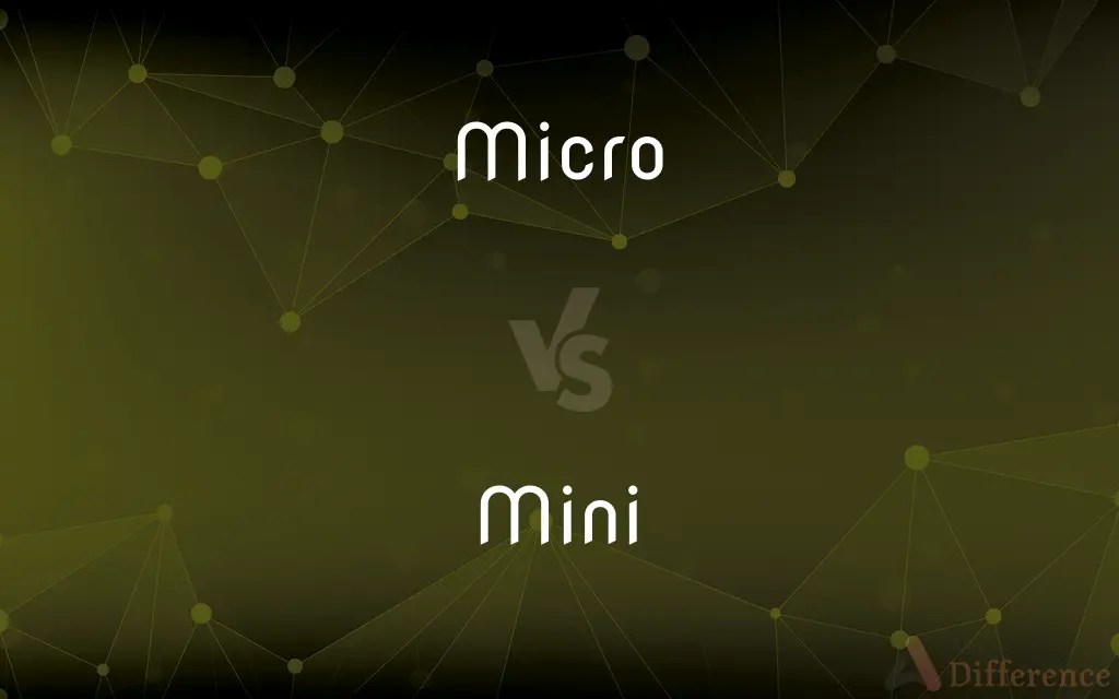 Micro vs. Mini — What’s the Difference?