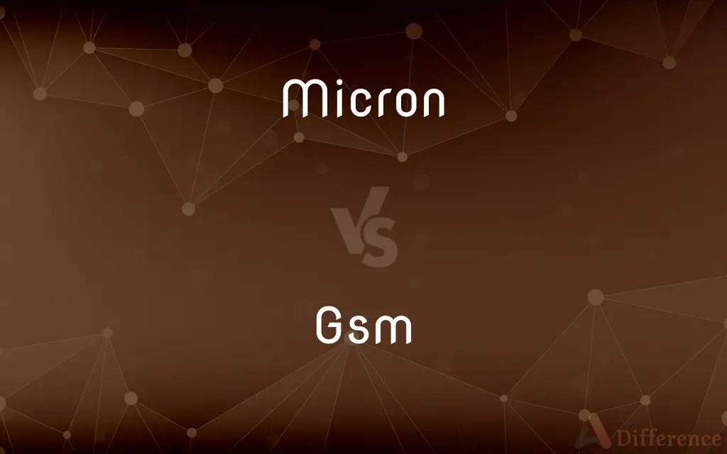 Micron vs. Gsm — What’s the Difference?
