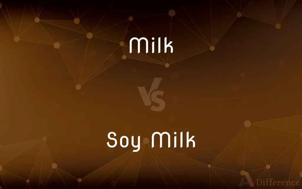 Milk vs. Soy Milk — What’s the Difference?