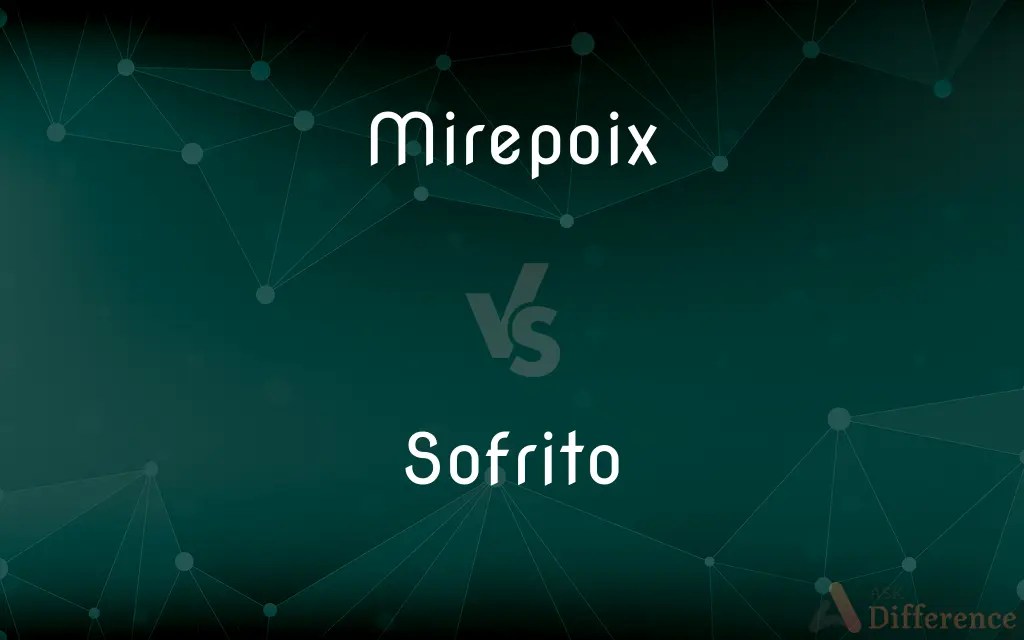 Mirepoix vs. Sofrito — What’s the Difference?