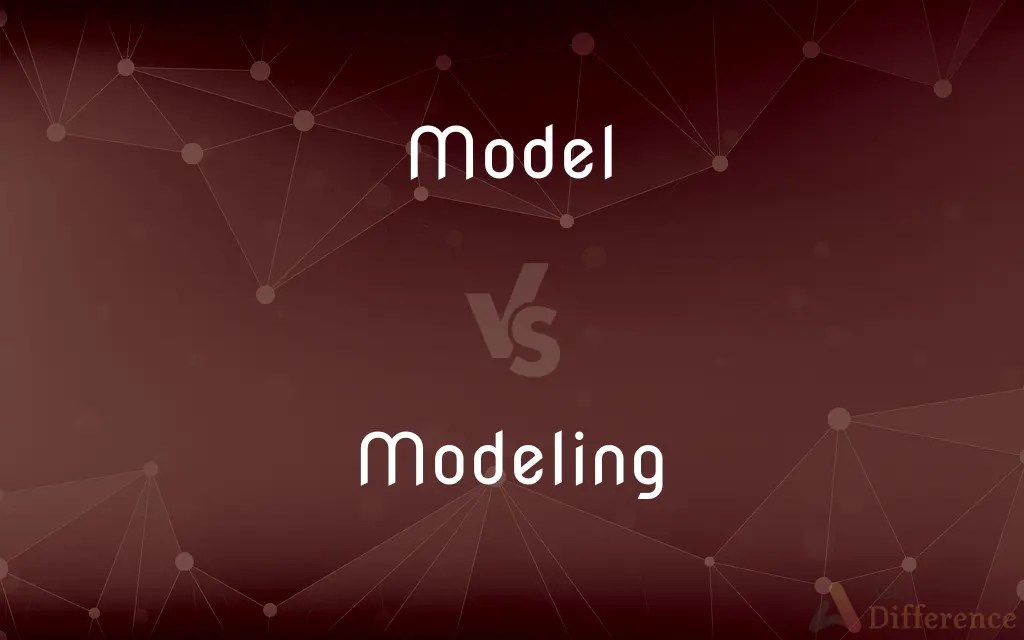 Model vs. Modeling — What’s the Difference?