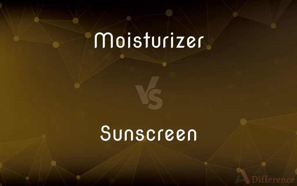 Moisturizer vs. Sunscreen — What’s the Difference?