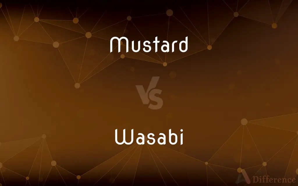 Mustard vs. Wasabi — What’s the Difference?