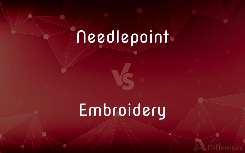 Needlepoint vs. Embroidery Ask Difference