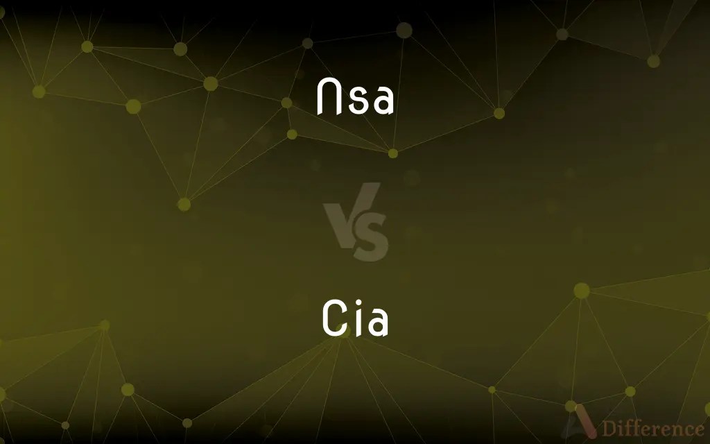 NSA vs. CIA — What’s the Difference?