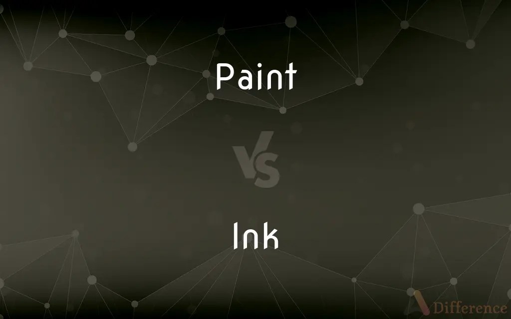 Paint vs. Ink — What’s the Difference?