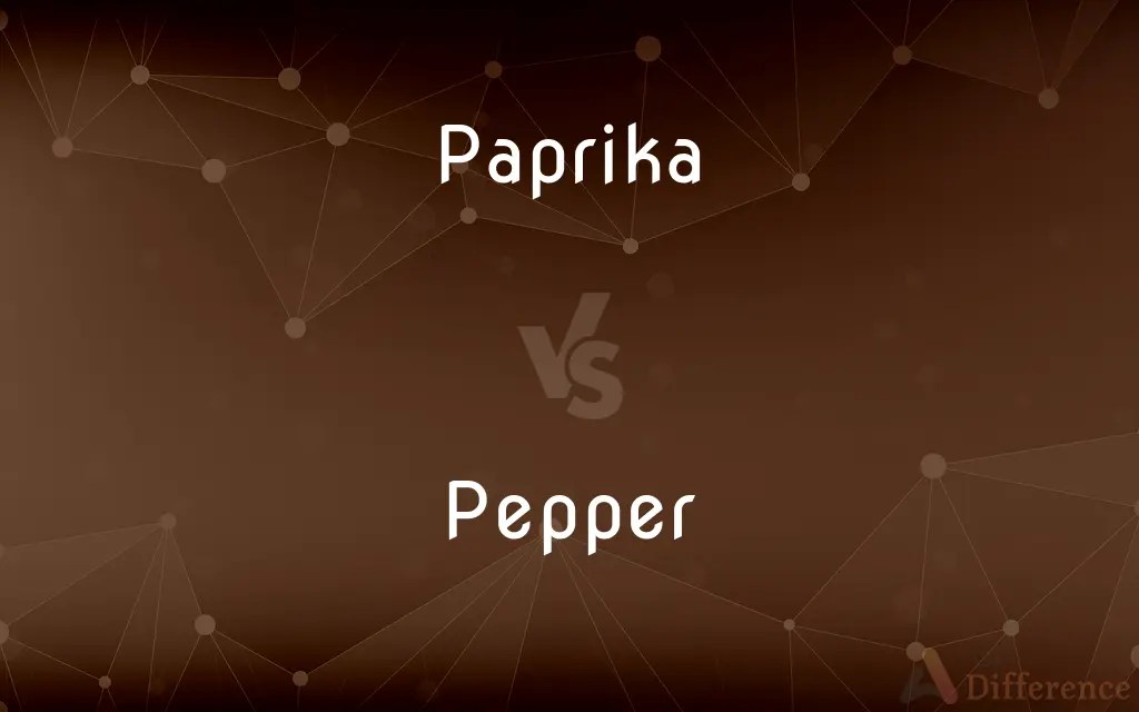 Paprika vs. Pepper — What’s the Difference?