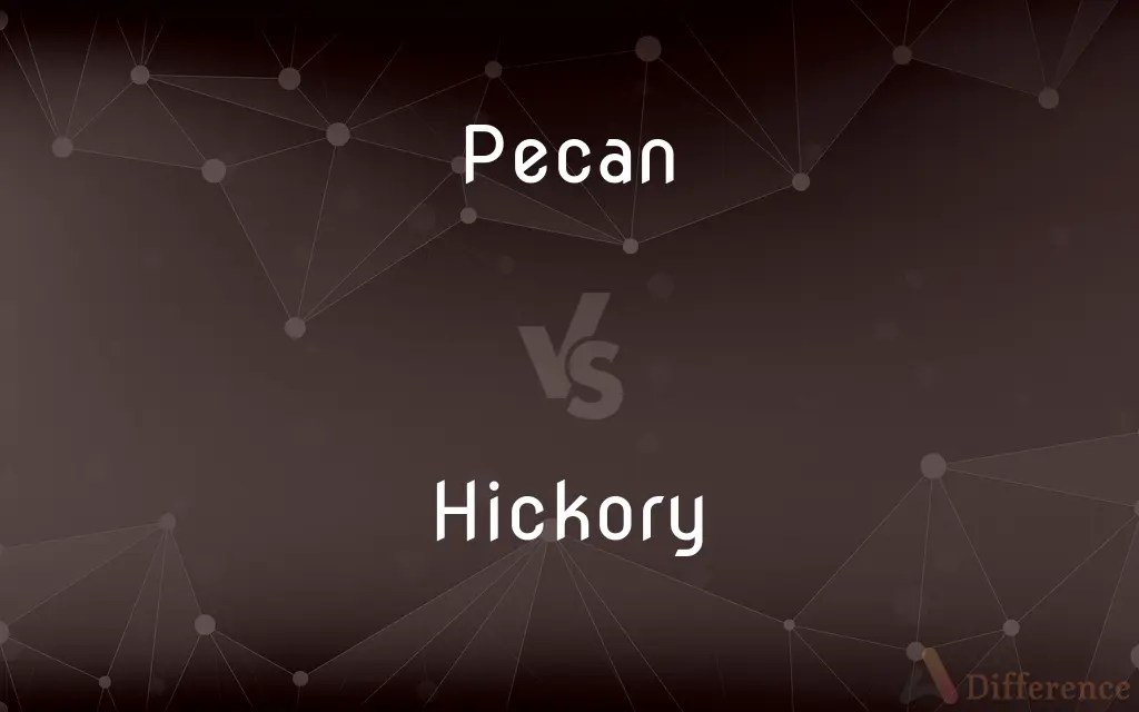 Pecan vs. Hickory — What’s the Difference?