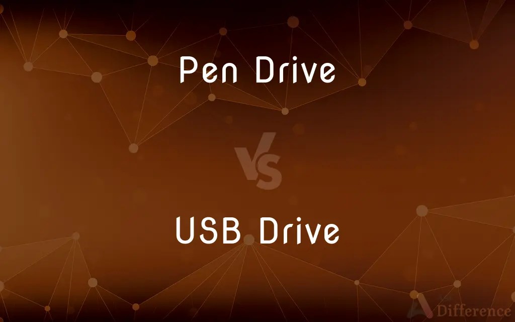 Pen Drive vs. USB Drive — What’s the Difference?