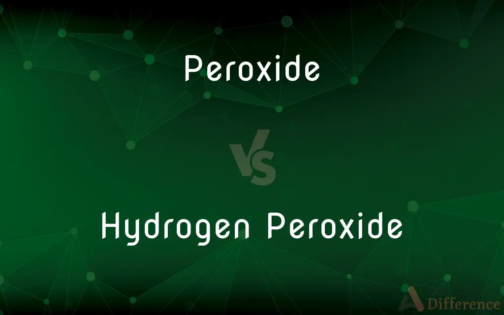 Peroxide vs. Hydrogen Peroxide — What’s the Difference?