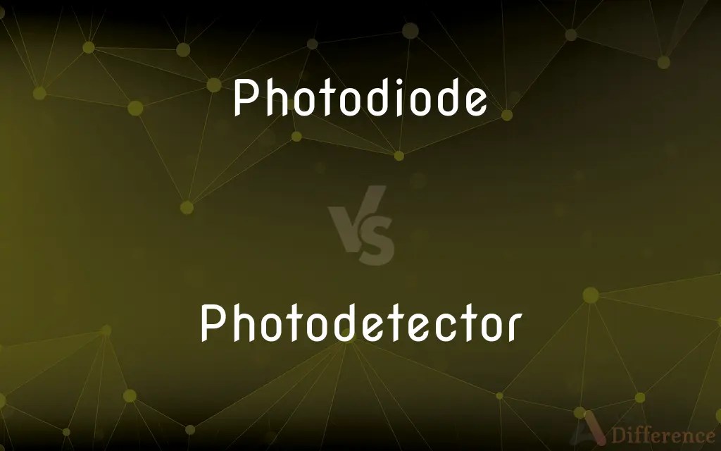 Photodiode vs. Photodetector — What’s the Difference?
