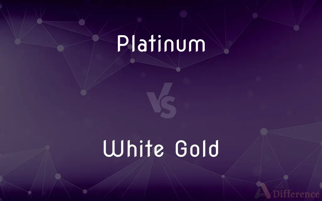 Platinum vs. White Gold — What’s the Difference?