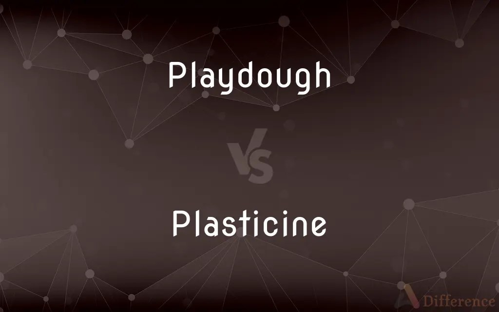 Playdough vs. Plasticine — What’s the Difference?