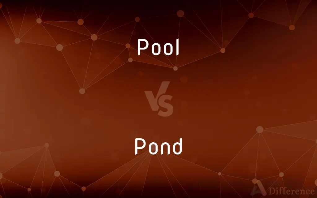 Pool vs. Pond — What’s the Difference?