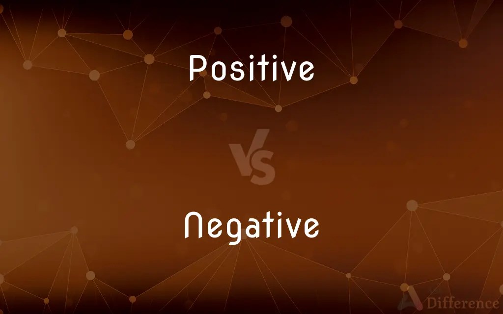 Positive vs. Negative — What’s the Difference?