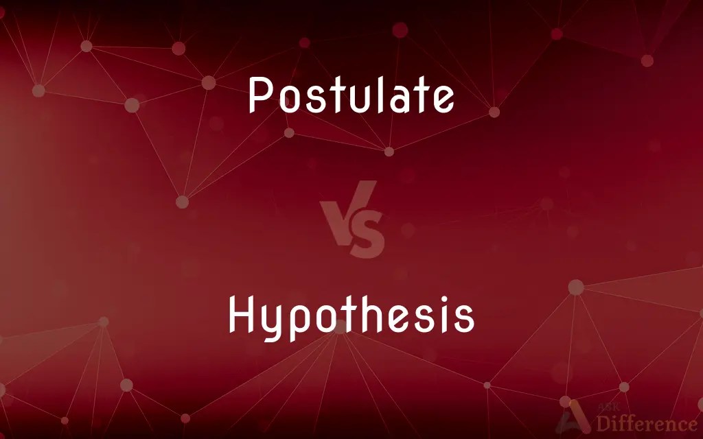 Postulate vs. Hypothesis — What’s the Difference?