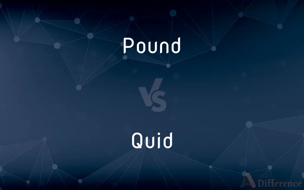 Pound vs. Quid — What’s the Difference?
