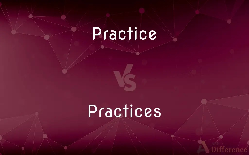 Practice vs. Practices — What’s the Difference?